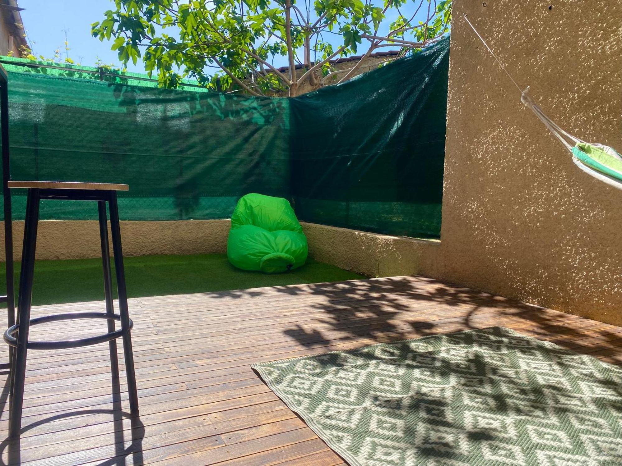 Confortable T2 Avec Jardin Amenage Lézignan-Corbières Extérieur photo